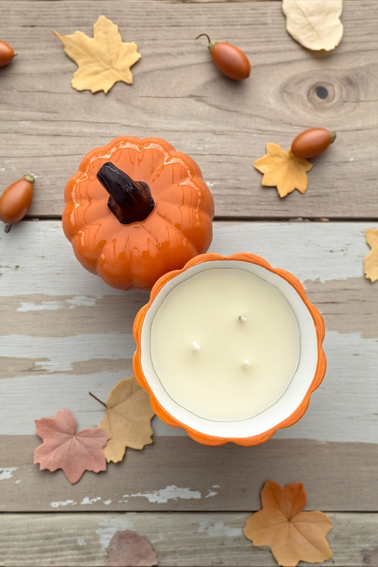 Bougie citrouille merveilleuse