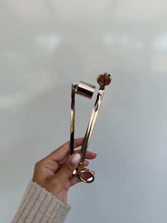 Duo coupe-mèche + cloche éteignoir