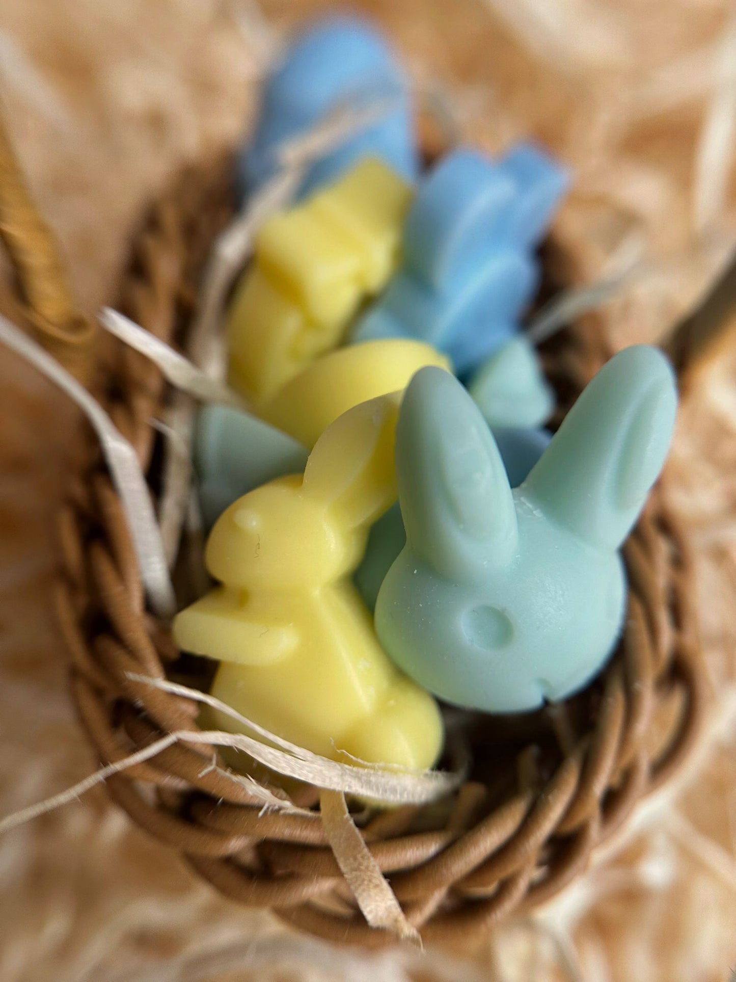 Mini panier de fondants de Pâques